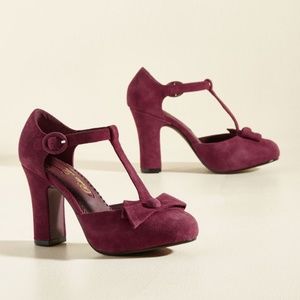 Poetic License Elevated Fairytale Shoe in Cherry